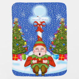 Couverture Pour Bébé Blanche bébé elfe dormant