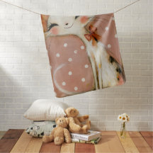 Chat Fantaisiste Nom Personnalisé Terracotta Rose