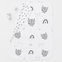 Chouette Cute Scandi personnalisée double face
