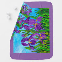 Couverture bébé Iris