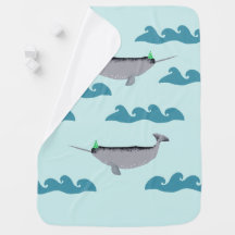 Cute Unicorn Narwhal Baleine Baleine Mer neutre