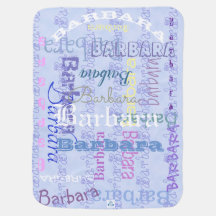Nom customisé Bébé blanc rose-violet-2 face