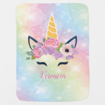 Nom personnalisé Rainbow Unicorn