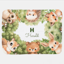 Réunion d'amis des animaux des bois