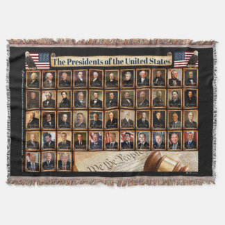 Couverture Président des États-Unis Jeter Blanket
