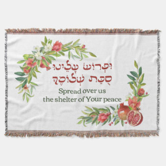 Couverture Prière juive pour la paix pour Sukkot | Décor Sukk