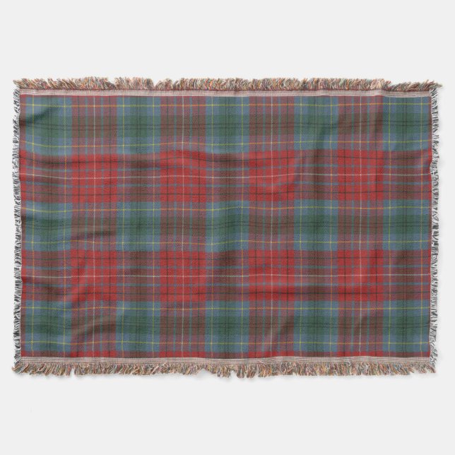 Couverture Province de la Colombie-Britannique Tartan origina (Devant)
