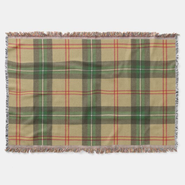 Couverture Province de la Saskatchewan Tartan original (Devant)