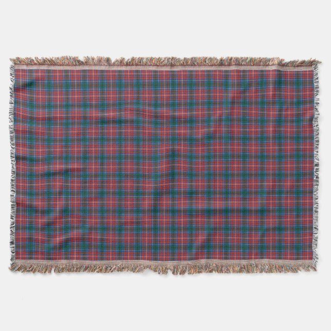 Couverture Province de motif de tartan du Canada de (Devant)