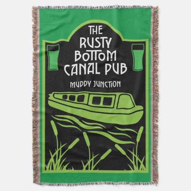 Couverture Pubs Narrowboat Canal (devant Vertical)