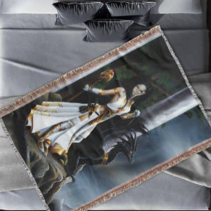 Couverture Puissante Sorcière de Fantastique Gardienne du Dra