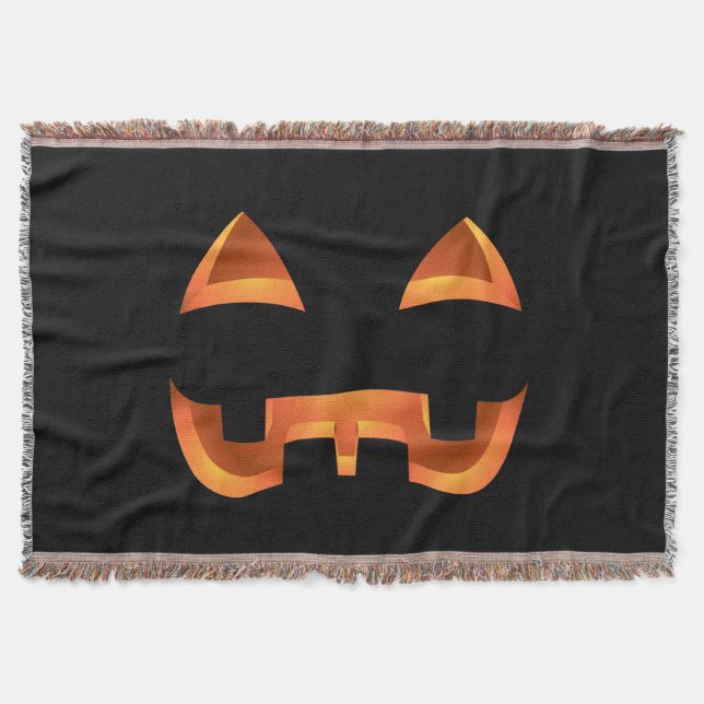 Couverture Pumkin Blanket Amusant Halloween Jetez des couvert (Devant)