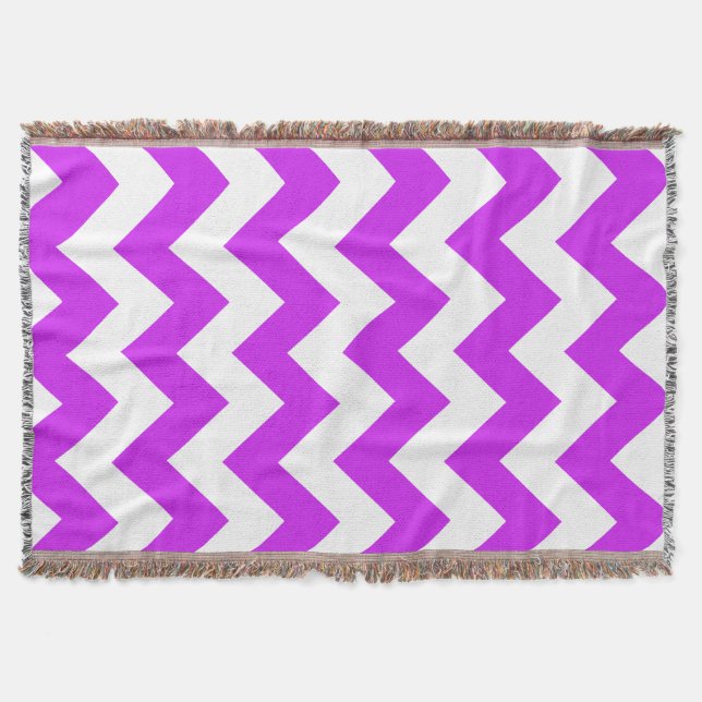 Couverture Purple Bold Chevron (Devant)