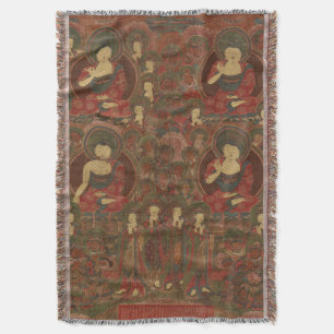 Couverture Quatre bouddhas dans le bouddhisme terrestre pur