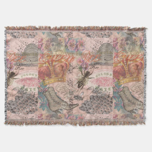 Couverture Queen Bee Vintage magnifique collage