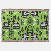 Rabbit Nordic Scandinavian Folk Art