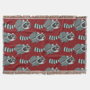 Couverture Raccoon de dessin animé mignon