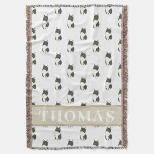 Couverture Ragamuffin Tuxedo Domestique Moyen Haïlé Chat
