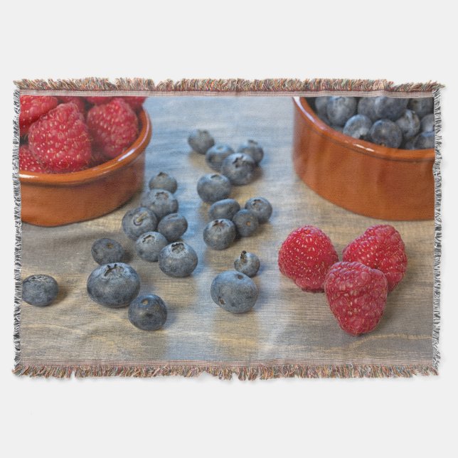 Couverture Raspberries et Blueberries (Devant)