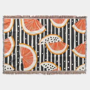 Couverture Rayures de tranches de citron bold (8)