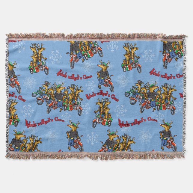 Couverture Rebelles sans Claus Reindeer Blue Holiday (Devant)