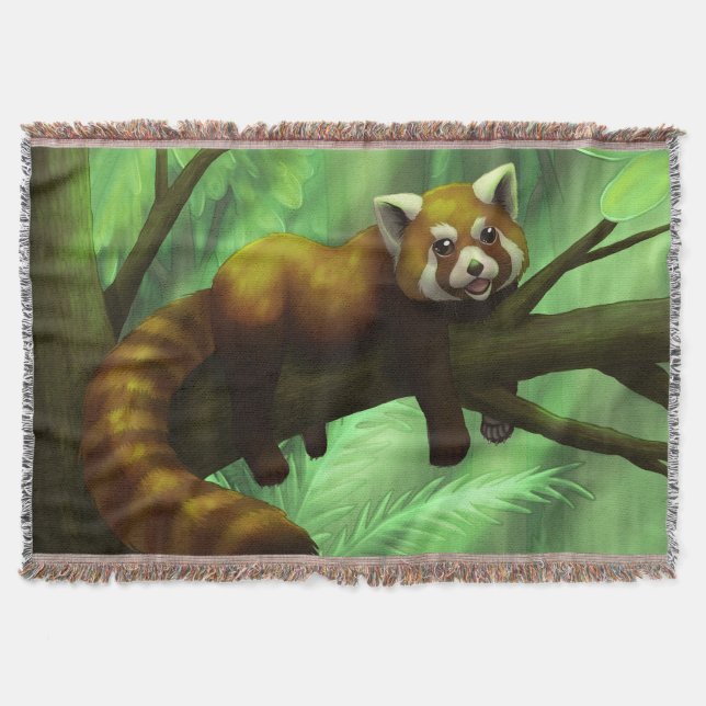 Couverture Red Panda throw blanket (Devant)