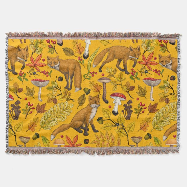 Couverture Renard d'automne sur orange (Devant)