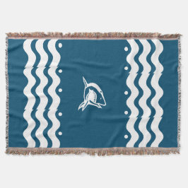 Couverture requin blanc personnalisez / .choisir couleur arri