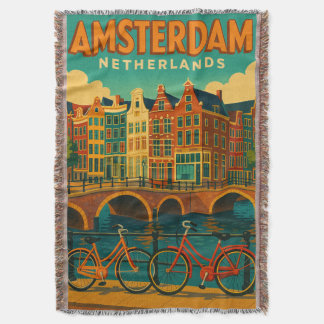 Couverture Rétro Amsterdam Pays-Bas