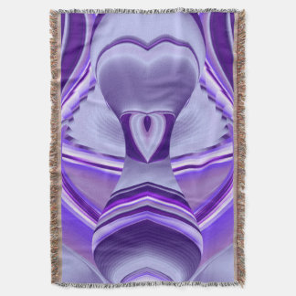 Couverture Rêves arc-en-ciel à fleurs violettes