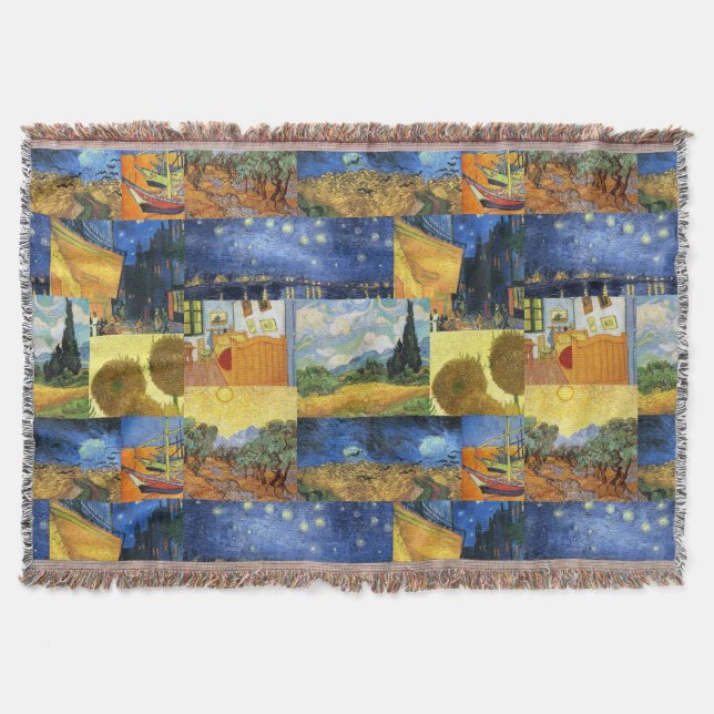 Couverture rêveuse de jet d'art de peintures de (Devant)