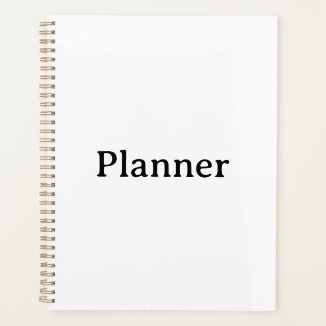 Couverture rigide standard 8,5" x 11" , Spirale do (Devant)