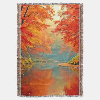 Couverture Rivière forestière d'automne