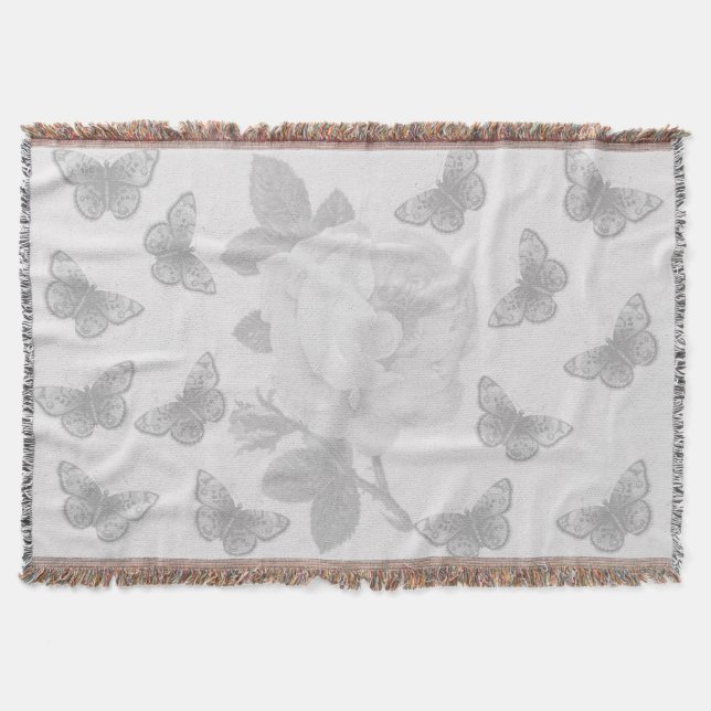 Couverture Rose et papillons (Devant)