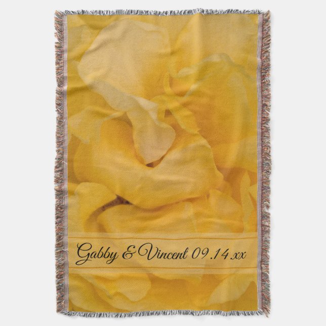 Couverture Rose jaune Mariage Keepsaké (devant Vertical)