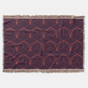 Couverture Rouge-violet, simple, élégant, graphique luxueux