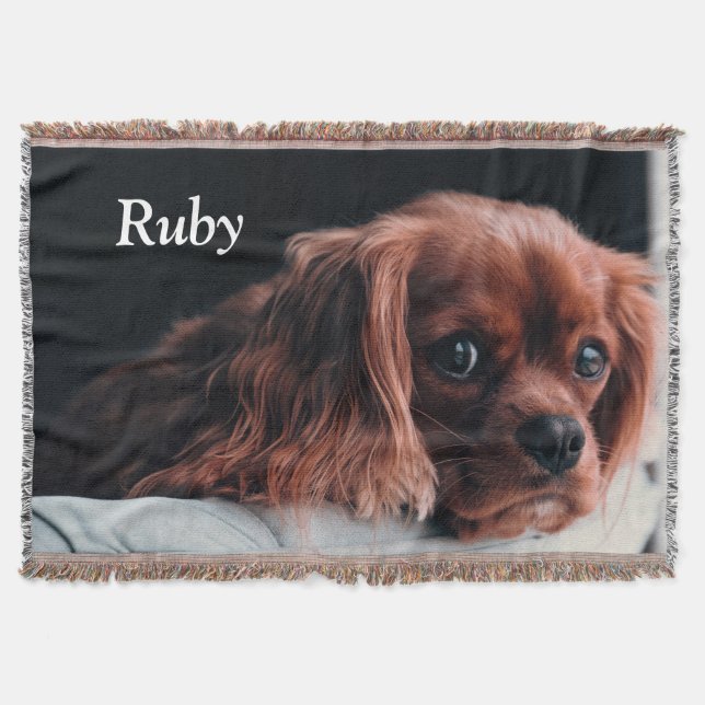 Couverture Ruby Cavalier King Charles Spaniel Chien Chien Chi (Devant)
