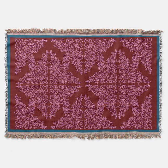 Couverture Ruby Motif bleu rose Jeu (Devant)
