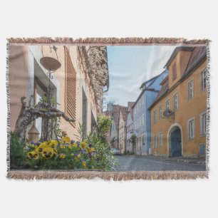 Couverture Rue colorée à Rothenburg ob der Tauber