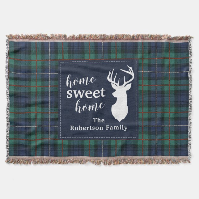 Couverture Rustic Plaid Elegant Robertson Tartan (Devant)