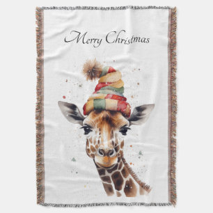Couverture Safari de Noël cosy, personnalisé