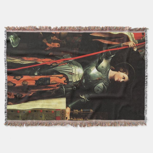Couverture Saint Jean d'Arc Catholique Saint Blanket (Devant)
