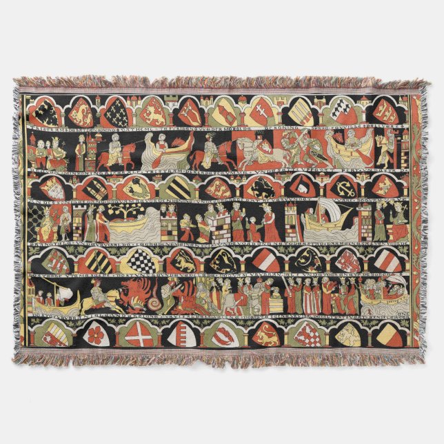 Couverture Saxe médiévale vintage (Devant)