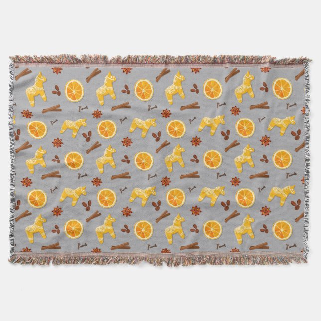 Couverture Scandinavian Gingerbread & Citrus Holiday  (Devant)