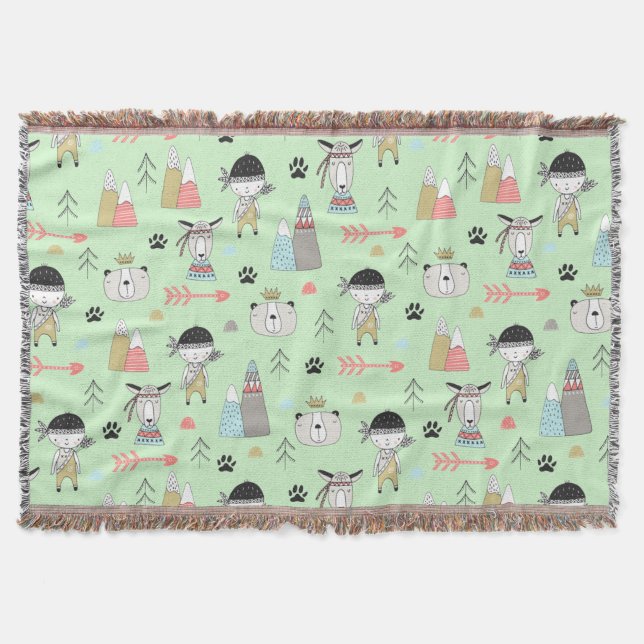 Couverture Scandinavie Boho Wilderness Amusement (Devant)