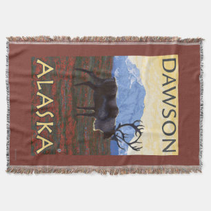 Couverture Scène de caribou - Dawson, Alaska