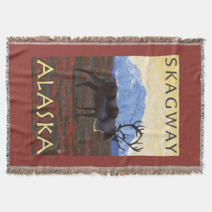 Couverture Scène de caribou - Skagway, Alaska