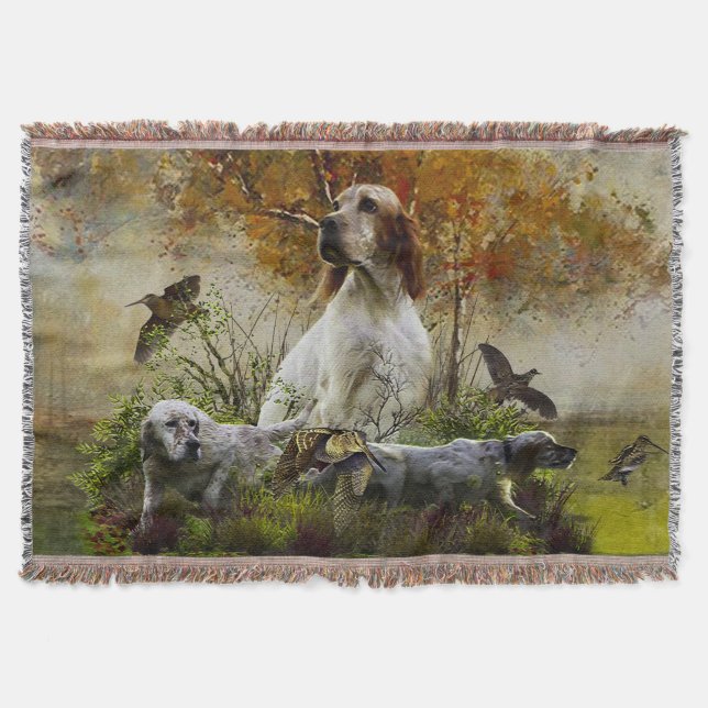 Couverture Set anglais avec faisans, art (Devant)