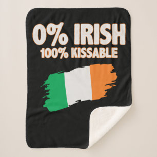 Couverture Sherpa 0% Irish 100% Kissable
