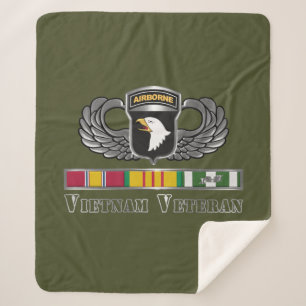 Couverture Sherpa 101e division aéroportée Viêt Nam Vétéran